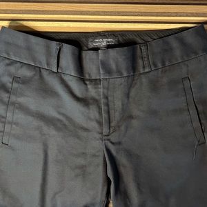 Banana Republic black stretch slacks (Sz 8)